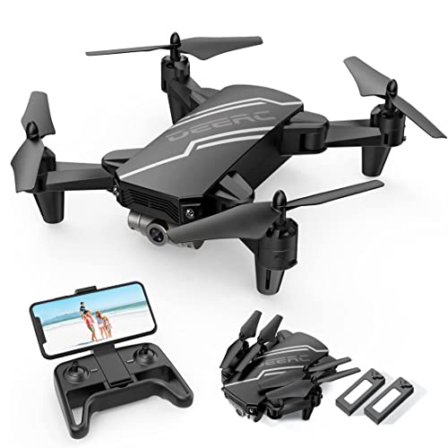 DEERC D20 Mini Drone for Kids with 720P HD FPV Camerae, Black