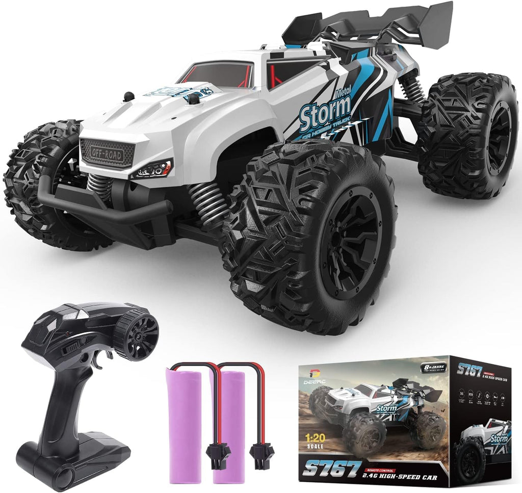 DEERC  S767 RC Car with 2 Batteries